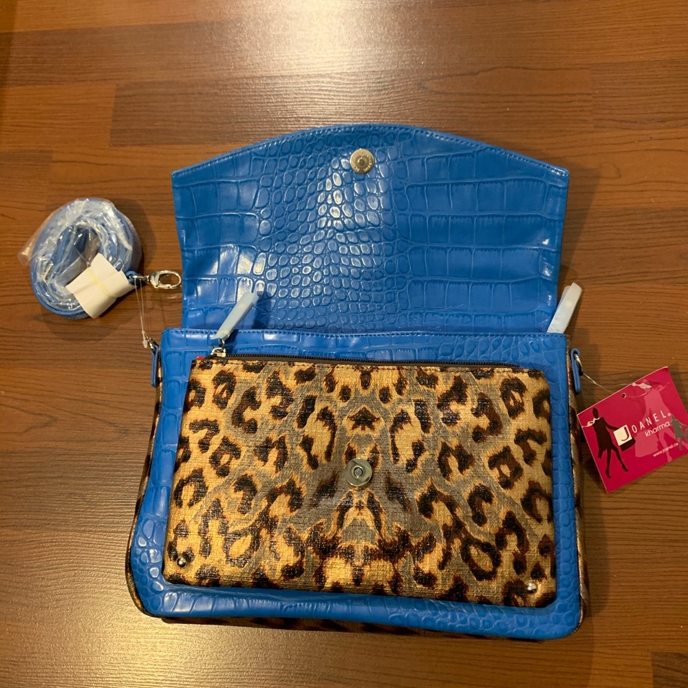 New Joanel Blue Crossbody